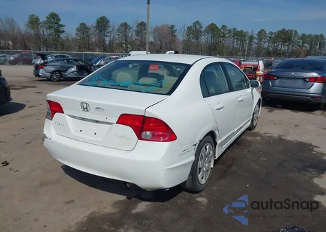 2007 Honda Civic Lx из США, поврежденный, VIN 1HGFA16517L081326